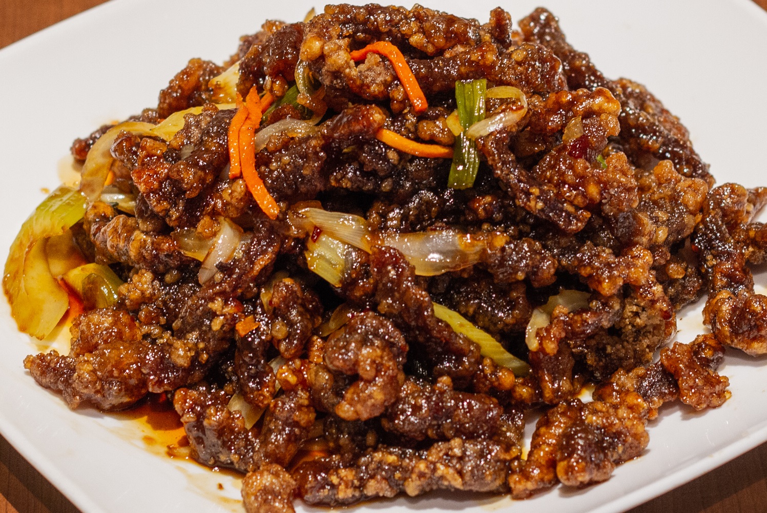 Spicy Ginger Beef